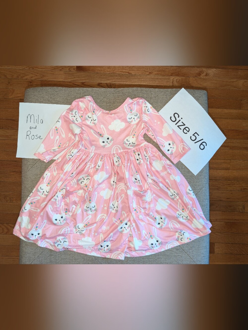 3 Mila & Rose Easter Dresses Size 5/6T